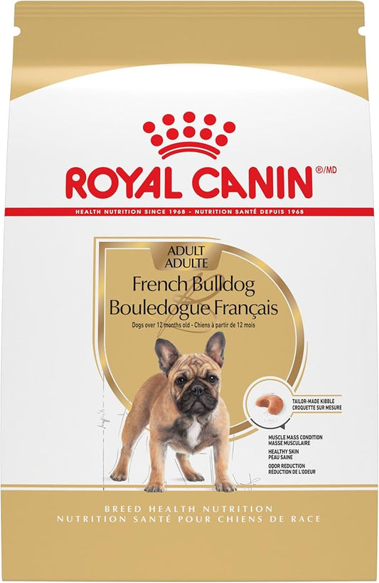 Royal Canin Breed Health Nutrition French Bulldog Adult Dry Dog Food, 6 lb Bag