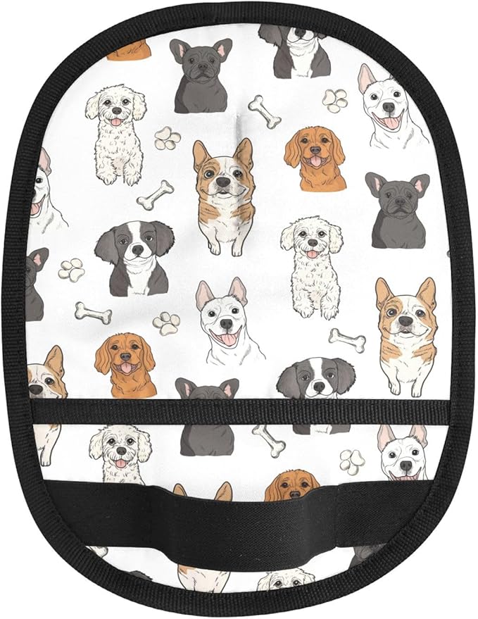 Pet Grooming Gloves Reusable Dog & Cat Hair Remover for Furniture, Car Interiors Multi-Surface Deshedding Tool for Carpets, Bedding & Home Cleaning