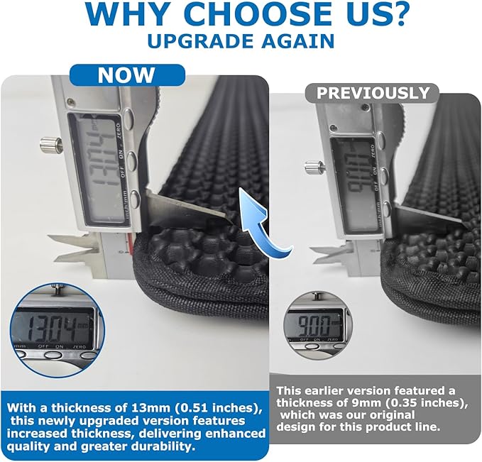 Cat Litter Box Mat Double Layer Trapping Mat Easy-Clean Waterproof Urine Proof(Black 35x24in)