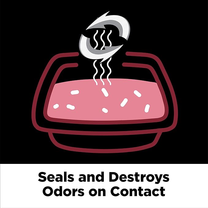 ARM & HAMMER Clump & Seal Platinum Cat Litter, Multi-Cat, 14-Day Odor Control, Rock-Hard Clumps, 27.5 lbs – Powerful Odor Eliminator with Baking Soda