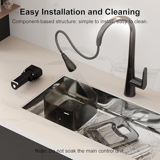 NPET Wireless Cat Water Fountain, 4L/1Gallon Battery Operated Pet Fountain with Smart Motion Sensor, 4000mAh Rechargeable Battery & Quiet Pump, Automatic Cordless Water Dispenser for Cats, Dogs,Pets