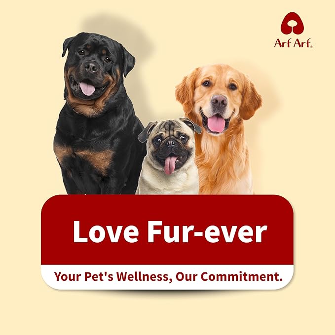 Arf Arf Tearless Puppy & Kitten Shampoo with Oatmeal & Honey - Gentle, Soothing Formula for Sensitive Skin & Soft Fur - 16oz