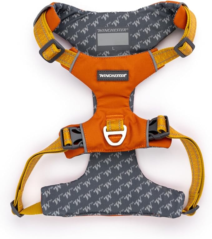 Winchester Pet No-Pull Adjustable Soft Padded Dog Vest Harness with Reflective Stitching, Hawaiian Sunset, Extra Large
