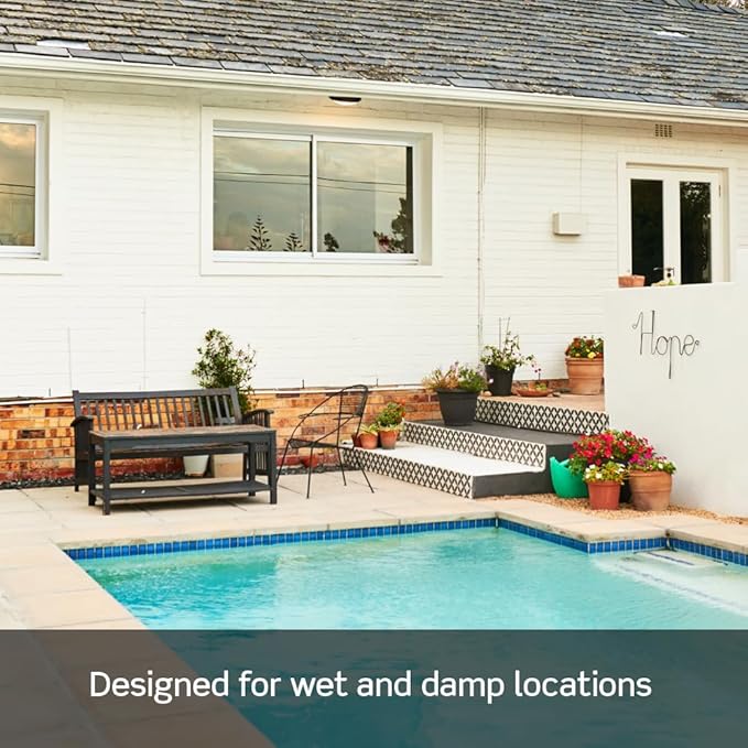 Leviton Type A & Type-C USB In-Wall Charger with 15A Tamper-Resistant Outlet, Outdoor USB Charger for Smartphones and Tablets, Not for Laptops, W5633-W, White