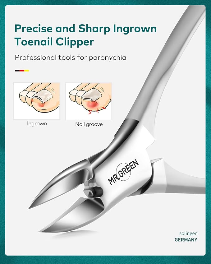 Manicure Set 9 in 1,Professional Pedicure kit,Stainless Steel Manicure Kit,Portable Travel Grooming Kit Nail Care Tools,Nail Clippers Pedicure Tools with Leather Travel Case (Dark Blue)