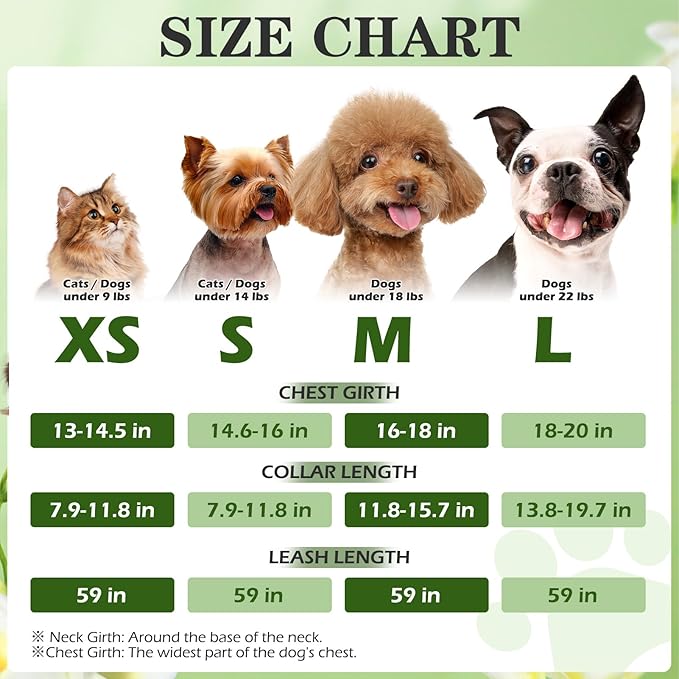 EXPAWLORER Classic Plaid Puppy Harness - Small Dog Harness and Leash Set - Dog Collar and Leash Set with AirTag Holder, Soft Padded Step in Dog Vest Harness No Pull Reflective for Outdoor, Purple M