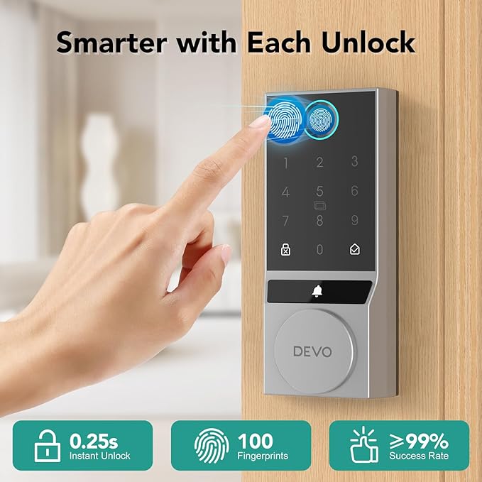 Devo Door Lock for Front Door