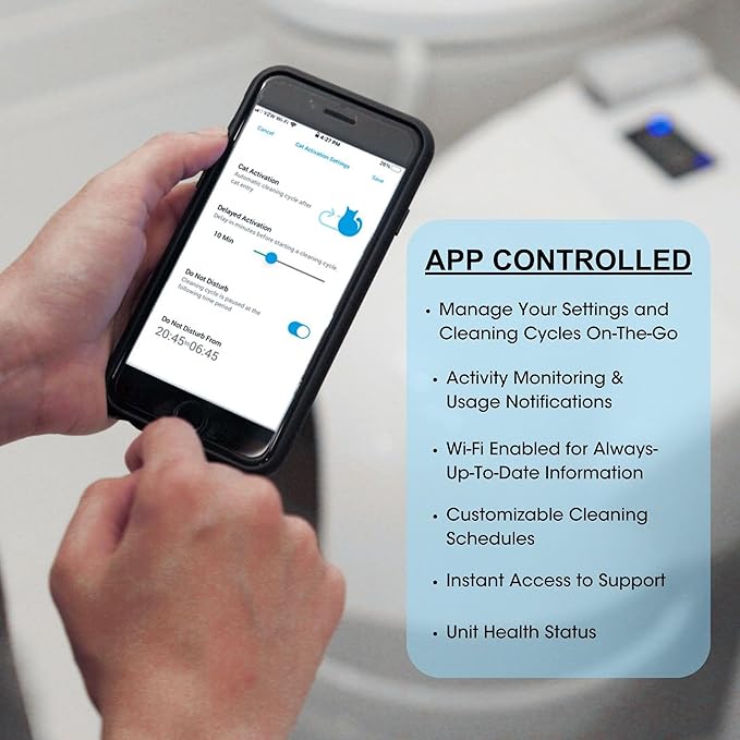 CatGenie A.I. Self-Cleaning, Fully-Flushing, Automatic Cat Litter Box