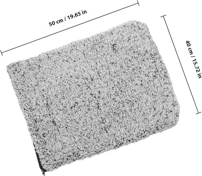 Pet Thermal Pad and Warm Cat Bed Mat, Insulated Dog Blanket for Winter, 50X40Cm Non-Slip Heated Cushion for Indoor and Outdoor Pets