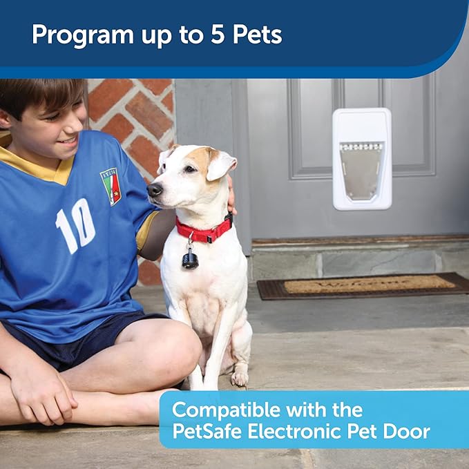 PetSafe Electronic Pet Door Key for Electronic Doggie Door - Battery Operated - Provides Smart, Personalized Access for Your Dogs & Cats While Keeping Out Strays & Wildlife