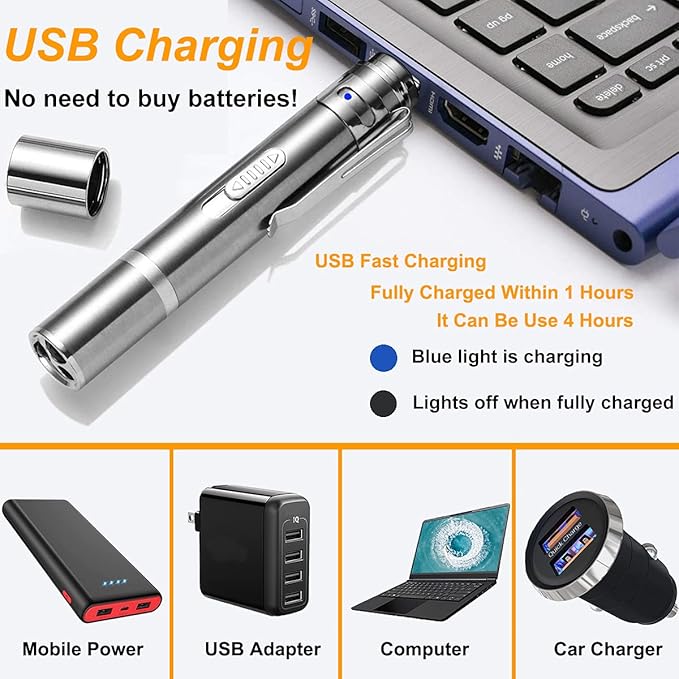 IVVTRYI Laser Pointer Cat Toys for Indoor, Rechargeable, 7 Adjustable Wand Red Light Pet Interactive Cat Mouse Toys to Keep Busyfor Kitten Dog Chase Play ﻿