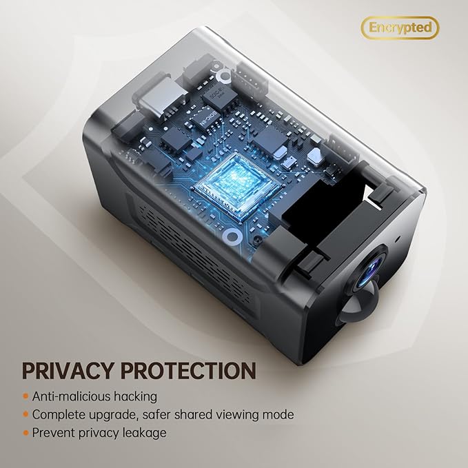 Hidden Camera – 2K HD Wireless Spy Camera with Audio/Video, Mini Indoor Camera for Home Security, AI Motion Detection, Night Vision, Built-in Siren, Two-Way Audio, 60-Day Battery Life