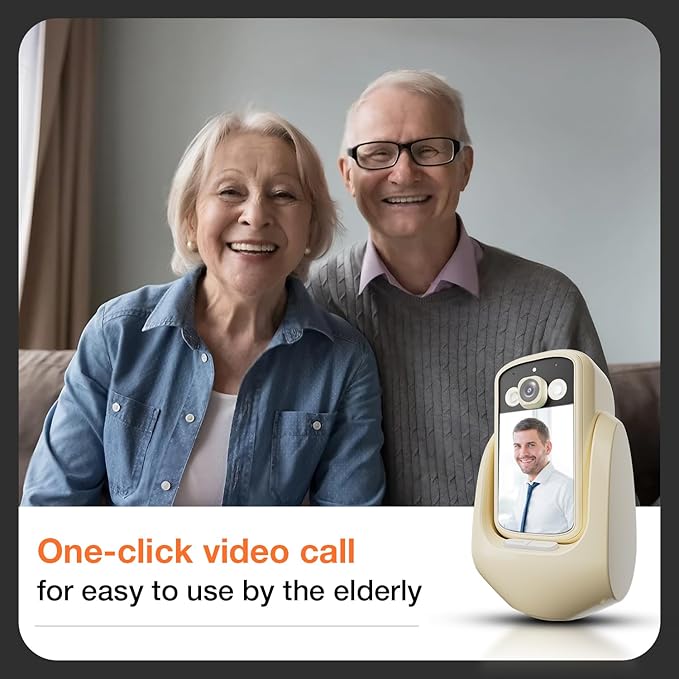 sekyo Two Way Video Baby Monitor Camera with Phone App - Pet Camera with Audio - 1080P - Puppy Cam - Baby Monitor with Cry Detection and Motion Detection - Baby/Elderly/Nanny Calling Device