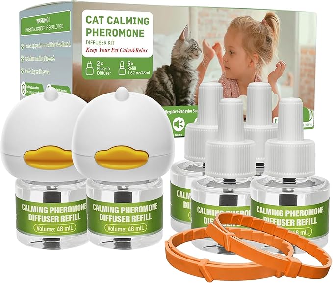 Cat Calming Diffuser Kit Helps Cat Ruduce Anxious