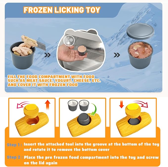 Dog Chew Toys for Aggressive Chewers,Frozen Interactive Dog Toys to Keep Them Busy,Indestructible Dog Toy for Indoor Outdoor Play,Enrichment Dog Toys for Treat Dispense,Cleaning Teeth