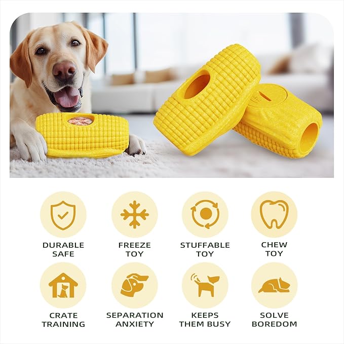 Dog Toys for Aggressive Chewers, Indestructible Enrichment Dogs Toy for Large Medium Breed,Interactive Dog Frozen Lick Treat Tray Holder with Dual Molds to Keep Them Busy and Reduces Anxiety