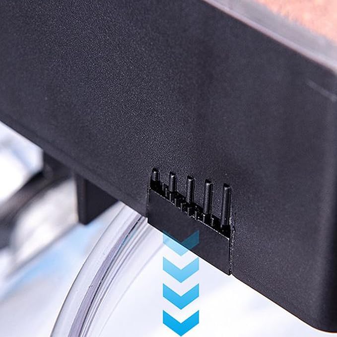 Automatic Fish Feeder, with Timer, 5-Speed Adjustable, Automatic Aquarium Feeder, Fish Tank Pet Supplies, Airtight Food Storage Compartment, for Turtle Betta Shrimp Pond