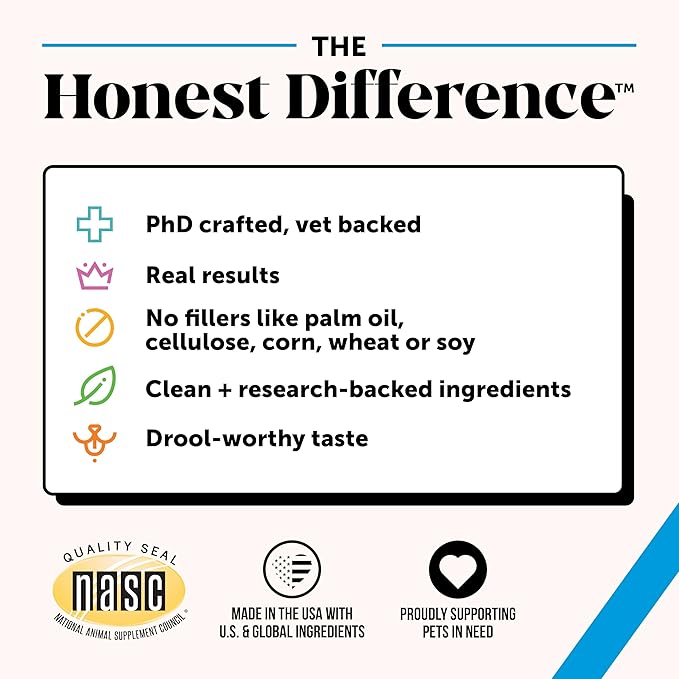 Pet Honesty Dog Skin and Coat Supplement with Salmon Oil for Dogs - Allergy Itch Relief + Skin & Coat Health, Dog Food Topper Bone Broth with Salmon Oil, Collagen, Biotin + Vitamin E (12 oz)