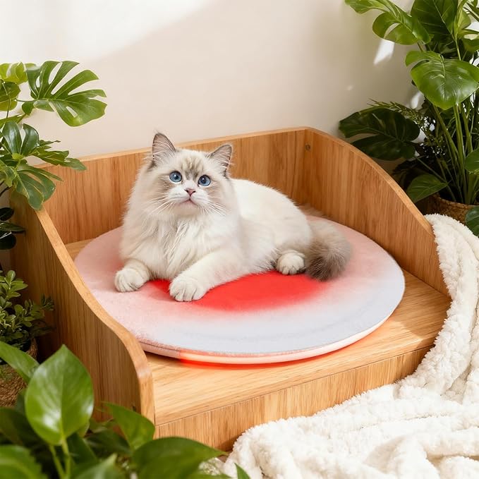 Outdoor Dog Heating Pad | 3-Level Electric Foldable Adjustable Warmer - Heated Pet Bed - for Cats Dogs Puppy Bunny House Outside Winter Travel Car Chair Couch Room Shelter