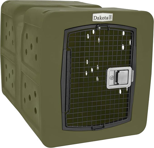 dakota283 Dakota 283 Large Kennel -Frame Door- Olive