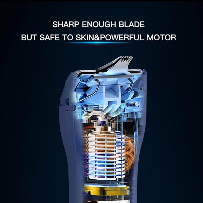 Dog Grooming Kit Clipper for Thick Coat Low Noise Cordless Cat Hair Trimmer Rechargeable Shaver Pet Grooming Tools for Small and Large Animals