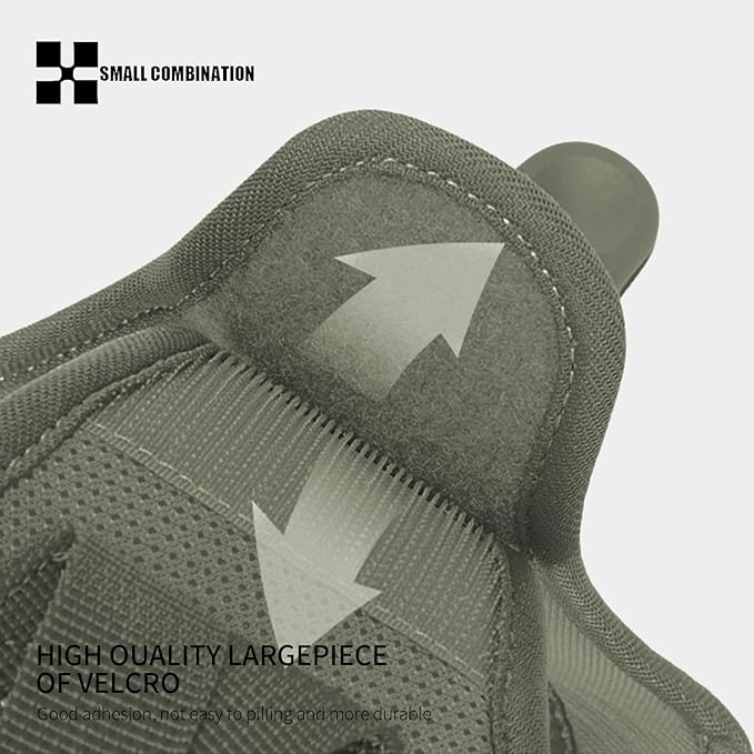 Adjustable Dog Harness with Leash, Reflective Mesh, No-Pull Design，Matching Lead Rope (Army Green, S)