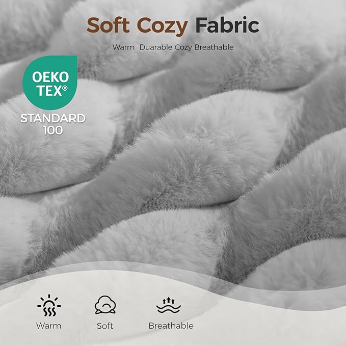 Orthopedic Dog Bed for Large Dog, Waterproof Pet Bed for Crate,Non-Slip Bottom and Egg-Crate Foam with Removable Washable Cover Crate Bed,Grey,35"x22"x3"