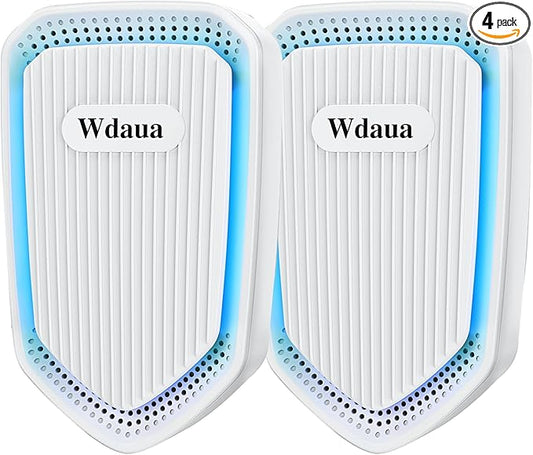 Air Purifier 4 Pack Plug In Negative Ion Air Purifiers Ionizer for Home, Bedroom, Office, Basement Kitchen Air Freshener Odor Reducer Pets Smoke Smell (4)