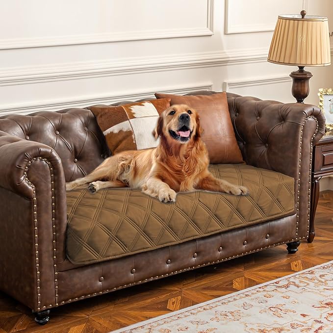 Ameritex Waterproof Dog Bed Cover Pet Blanket with Anti-Slip Back for Furniture Bed Couch Sofa