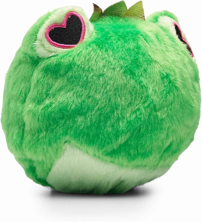 Flourish Pets 2 in 1 Multi-Layer Chew Toy for Active Dogs | Non-Toxic BPA Free Double Stitched Soft Fabric Exterior Dog Toys | Long-Lasting Dog Plush Toys – Love Frog 3.5"