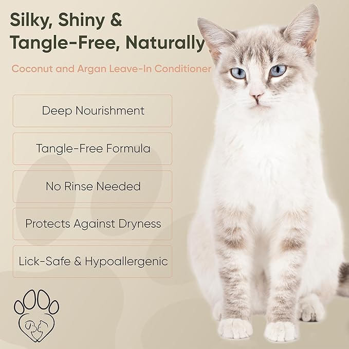 ZenSpa 4-in-1 Natural Pet Care Kit, Hypoallergenic Dog Shampoo, Leave-in Conditioner, Rinse-Free Paw Cleanser, Nose and Paw Balm, Gentle Spa Routine for Sensitive Skin