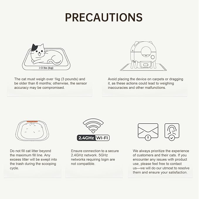 Greesum 76L Large Capacity Fully Enclosed Automatic Litter Box, Cat Ear Design with Garbage Bags Aroma Box and Brush for Multi - Cat Families (Brown)