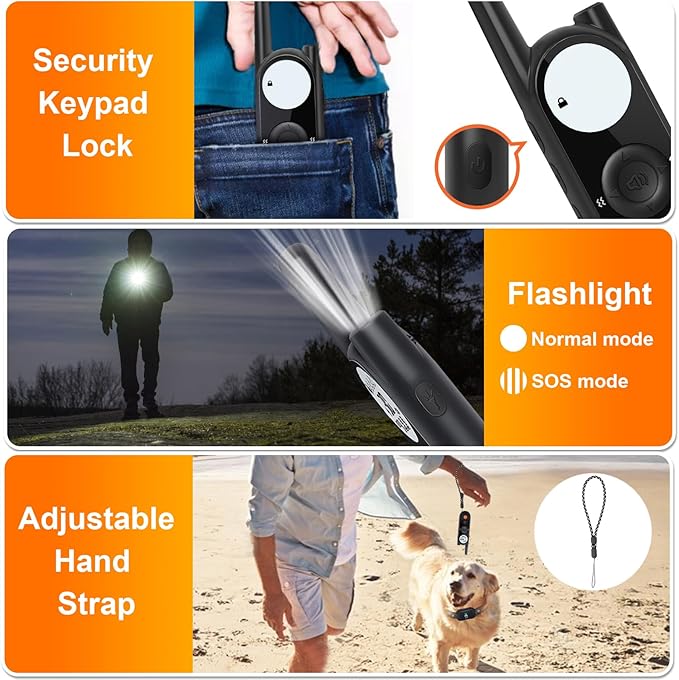 MIMOFPET Wireless Dog Fence System with Training Remote - Up to 3500ft Adjustable Electric Fence,Waterproof Training Collar Rechargeable,Pet Containment System for Large Medium Dogs