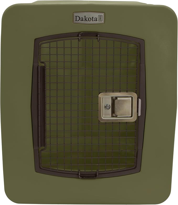dakota283 D2-G3XLG-FRM-OLI Extra Large Kennel - Frame Door - Olive