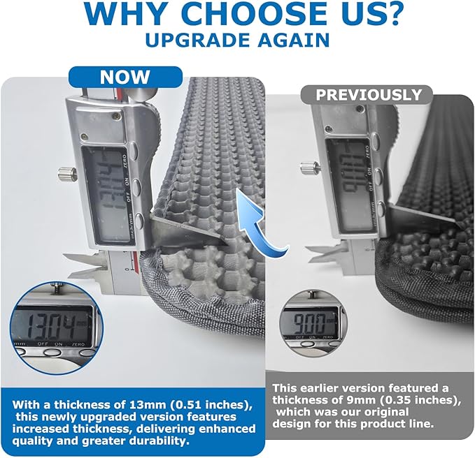 Extra Large Cat Litter Mat Double Layer Trapping Mat Easy-Clean Waterproof Urine Proof(Gray 47x28in)