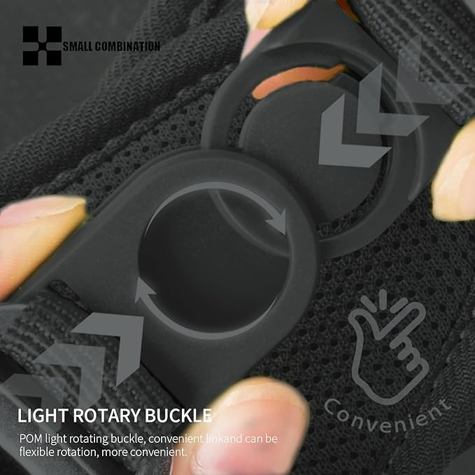 Adjustable Dog Harness with Leash, Reflective Mesh, No-Pull Design，Matching Lead Rope (Black, S)