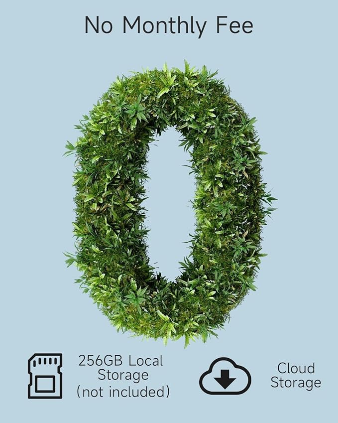 ELECCTV Upgraded 5G/2.4G WiFi Security Cameras Wireless Outdoor,2K Battery Powered Home Indoor Camera with AI Motion Detection, Siren,Color Night Vision, 2-Way Talk, IP65, Works/Alexa, Cloud/SD