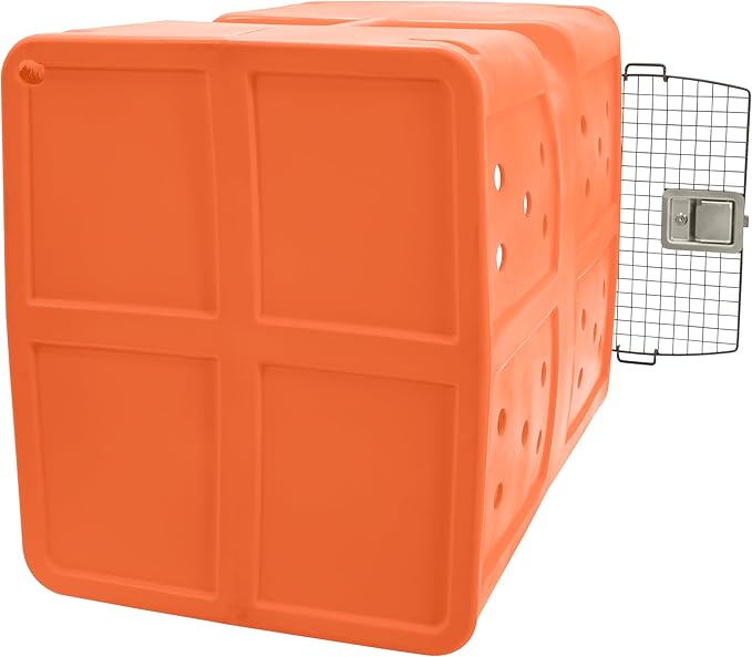 dakota283 D2-G3XLG-FRM-ORA Extra Large Kennel - Frame Door - Orange