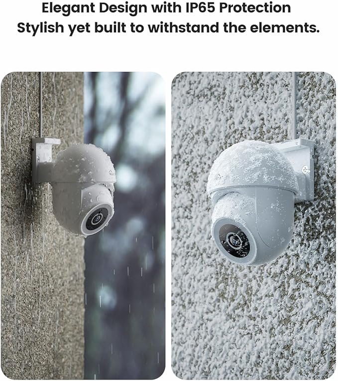 TREATLIFE 5MP Ultra HD 2.4G/5G WiFi Security Camera Outdoor Wired, Cameras for Home Security, Spotlight/Siren, AI Motion Detection, Color Night Vision, 2-Way Audio, Works with Alexa, Google Home, App