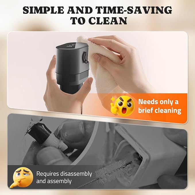 Cat Water Fountain Stainless Steel, Automatic Cordless Cats and Dogs Water Dispenser 108oz/3.2L, Battery Operated Pumpless Pet Fountain with Smart Indicator & 150° Wide-Angle Motion Sensor