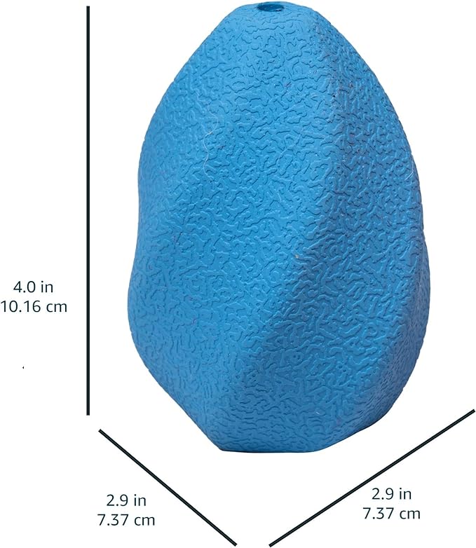 Amazon Basics Interactive Dog Treat Dispensing Enrichment Chew Toy, Large, Multi Color, 2-Pack