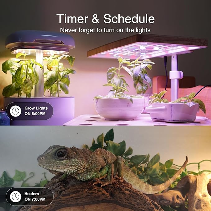 GHome Smart Power Strip Surge Protector 10A, Smart Plug That Works with Alexa & Google Home, 6 in 1 WiFi Outlets with APP Control, White Extension Cord 2.4G WiFi Only, ETL FCC Listed, No Hub Needed