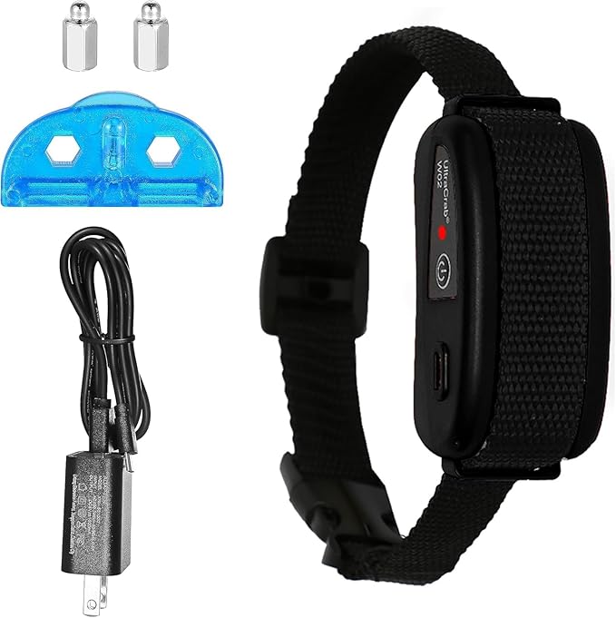 Receiver Collar for Dogs Indoor Pet Barrier, Wireless Indoor Electric Fence, Pet Gate, Keeps Areas Off Limits, Waterproof/Rechargeable Training Collar (Black or Orange Randomly Shipment)