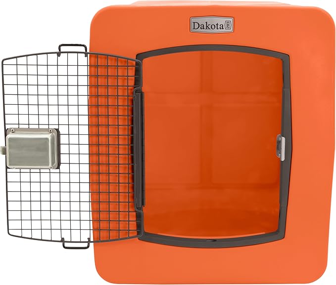 dakota283 D2-G3XLG-FRM-ORA Extra Large Kennel - Frame Door - Orange