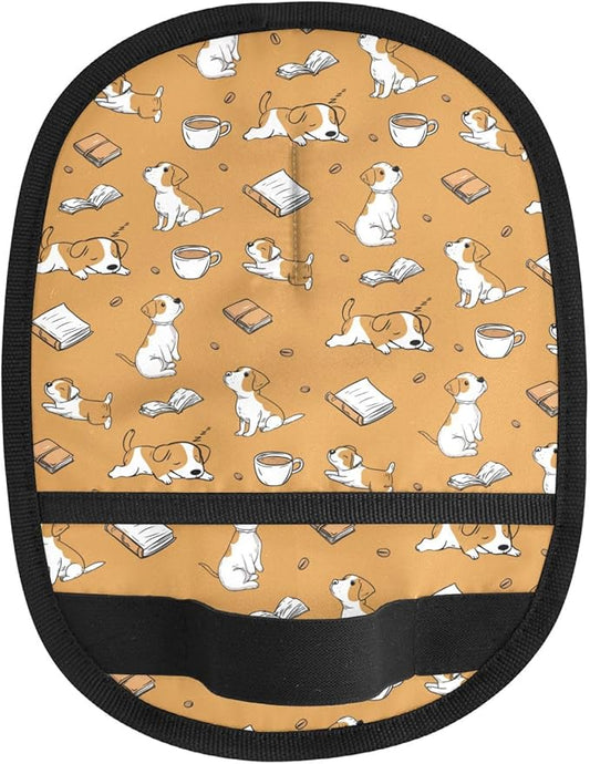 Pet Grooming Gloves Reusable Dog & Cat Hair Remover for Furniture, Car Interiors Multi-Surface Deshedding Tool for Carpets, Bedding & Home Cleaning