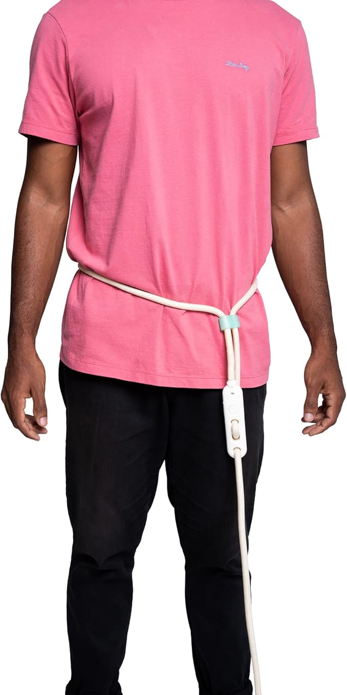 Vanilla 4-in-1 Hands-Free Dog Leash – Adjustable for Crossbody, Waist, Long Leash, or Tether Use – Stylish, Lightweight, and Comfortable for Everyday Walks