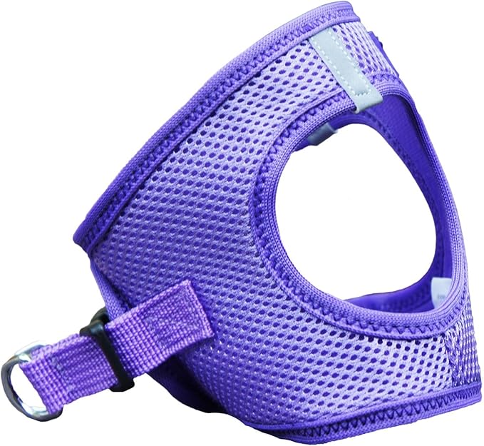 Doggie Design Dog Harness - No Choke Dog Harness, Dog Vest, Mesh Polyester, Pet Harness, Simple Step in and Go Design, Harness for Dog - Paisley Purple - XL