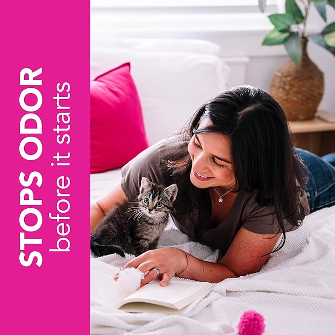 ökocat Super Soft Wood Clumping Cat Litter, Unscented, 22 pounds XL - Natural Ingredients, Stops Odor, Clumps Solid, 99% Dust Free, Great for All Cats, Sensitive Paws, Kittens