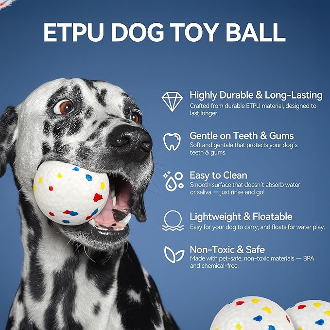 ALL FOR PAWS Automatic Ball Launcher for Dogs, Interactive Puppy Pet Balls Outdoor Thrower for Medium to Large Dogs, Ball Throwing Machine for Dogs, 6 ETPU Balls Included(2.5"), Rechargeable Battery