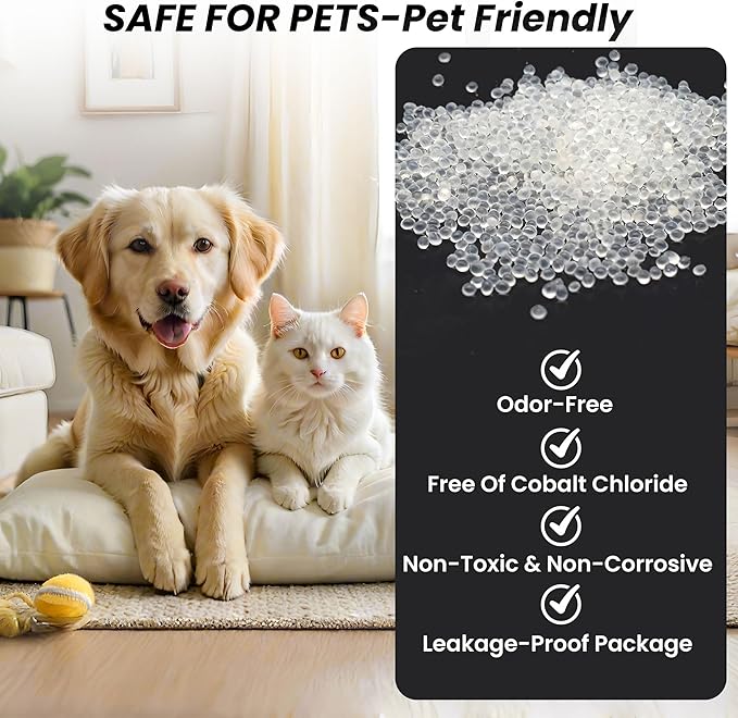 Pet Food Desiccant Bag, Replaced Desiccant for Automatic Cat dog Feeders, Keep Cat Food Dog Dry and Fresh- 6 Packs